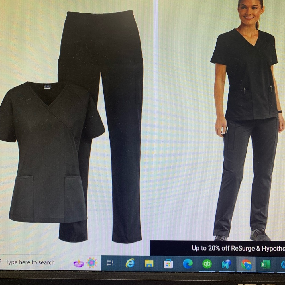 Black Scrubs